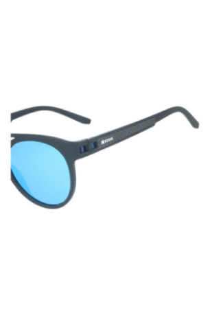 Lunettes de soleil rondes Gris foncé mat 50 mm