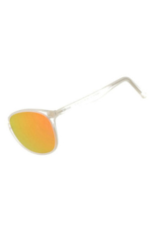 Lunettes de soleil rondes Transparent 50 mm
