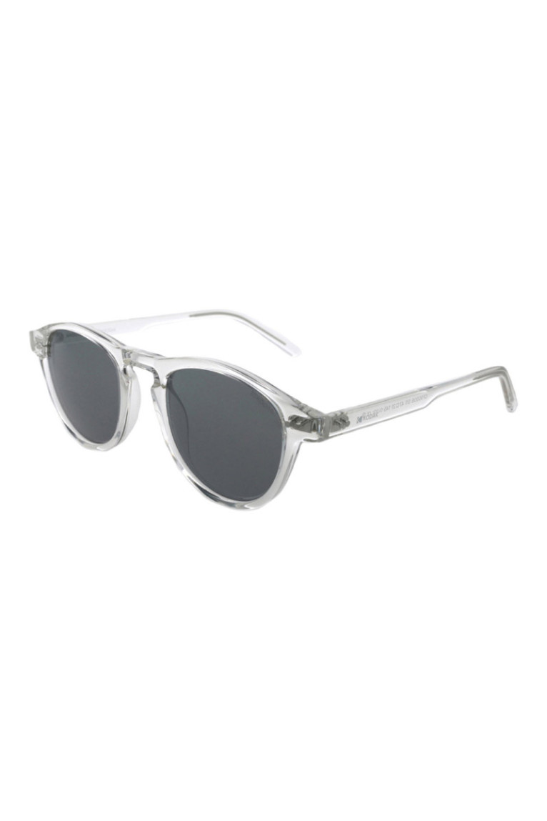 Lunettes de soleil rondes transparentes 47 mm
