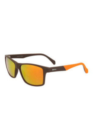 Lunettes de soleil de sport Homme Marron foncé mat