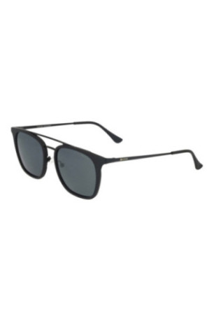 Lunettes de soleil carrées Homme Gris foncé mat 53 mm