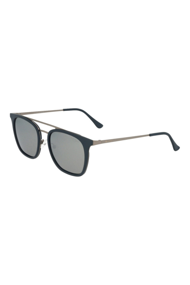 Lunettes de soleil carrées polarisées Homme Bleu marine