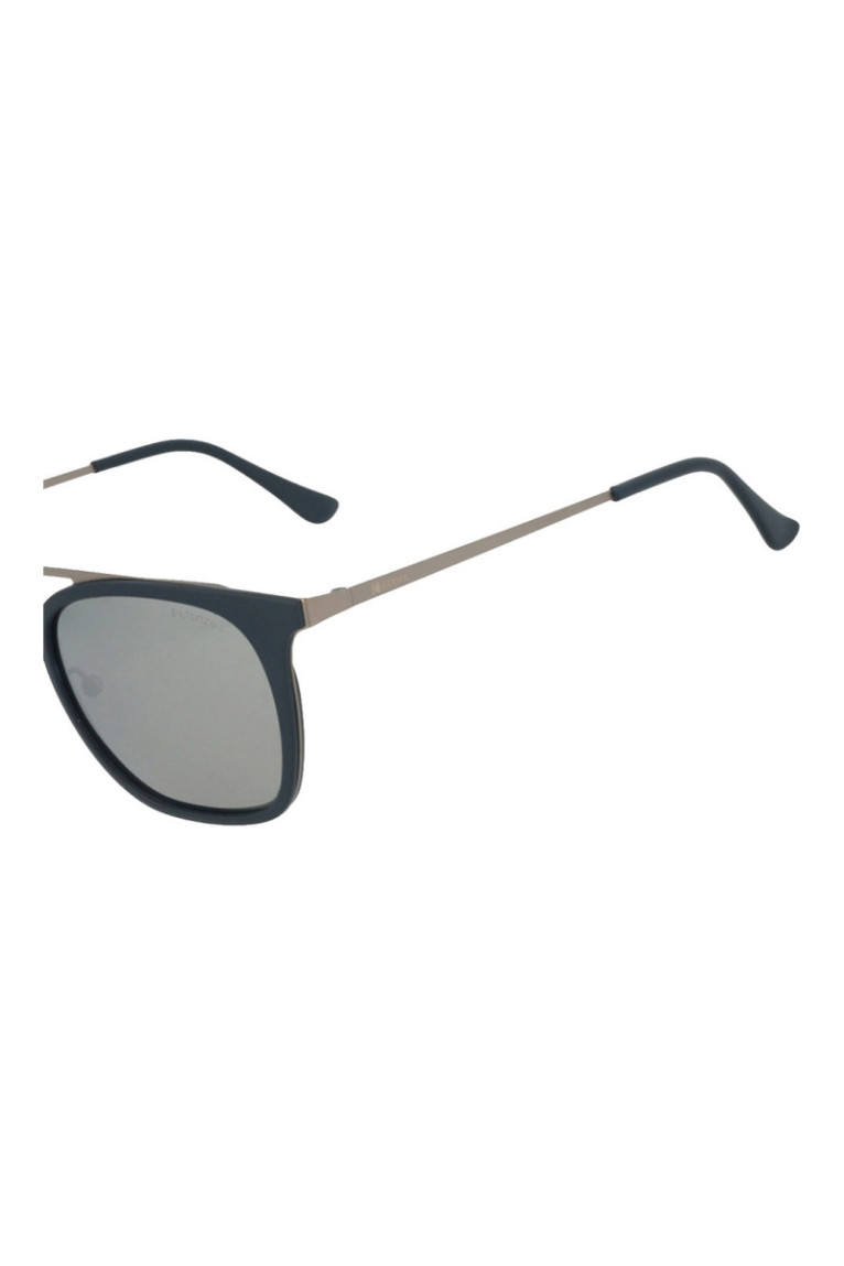 Lunettes de soleil carrées polarisées Homme Bleu marine
