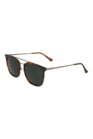 Lunettes de soleil carrées Homme Écaille 53 mm