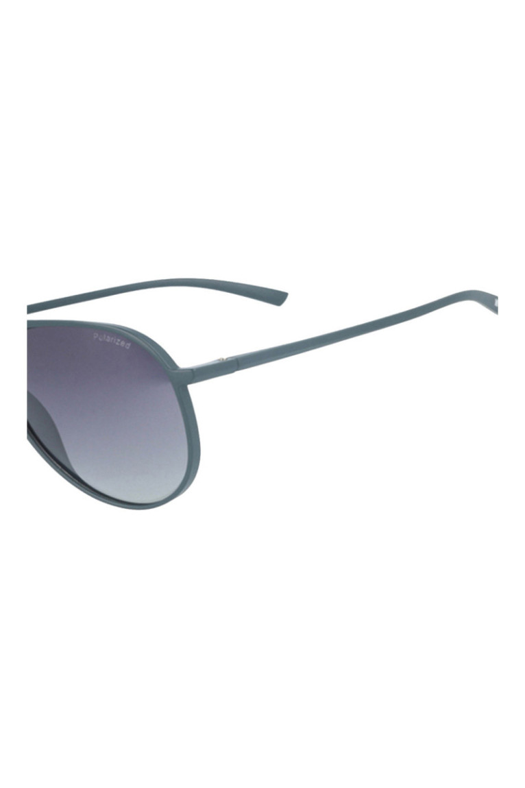Lunettes de soleil Pilot Homme Gris foncé mat