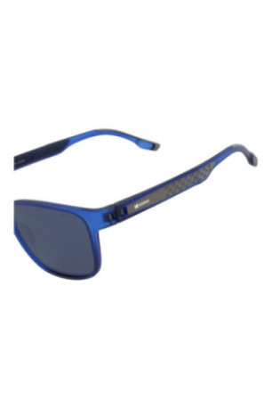 Lunettes de soleil carrées Homme Bleu mat