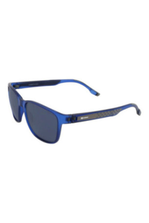Lunettes de soleil carrées Homme Bleu mat