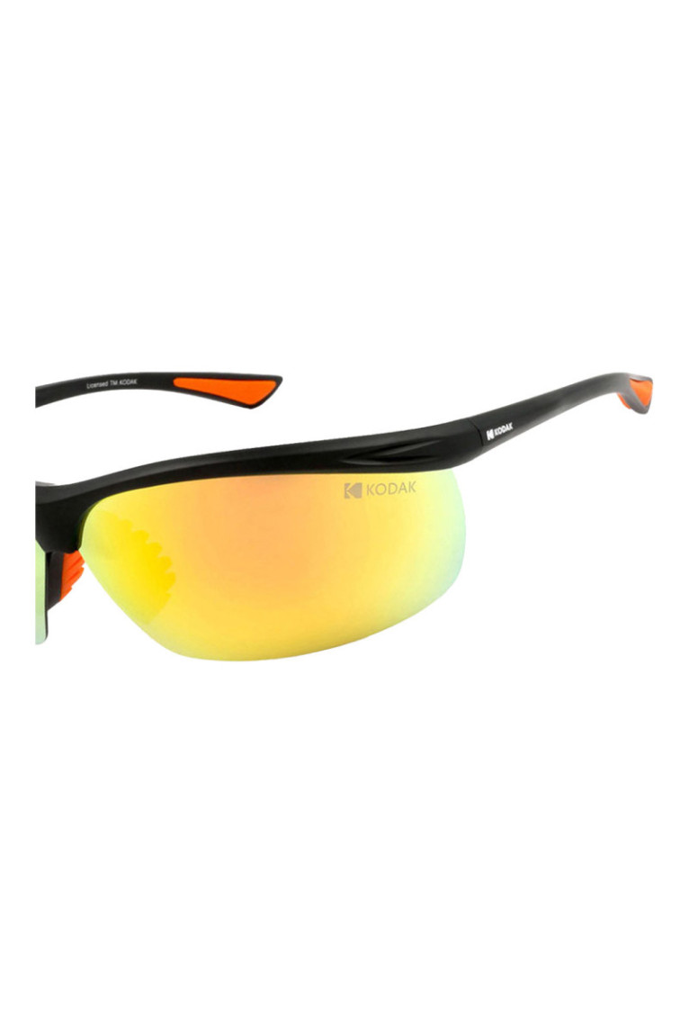 Lunettes de soleil de sport Homme Noir mat 78 mm