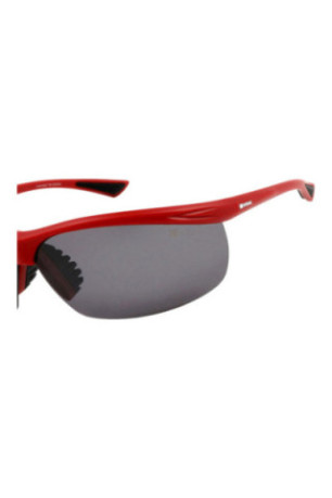 Lunettes de soleil de sport polarisées Homme Rouge mat