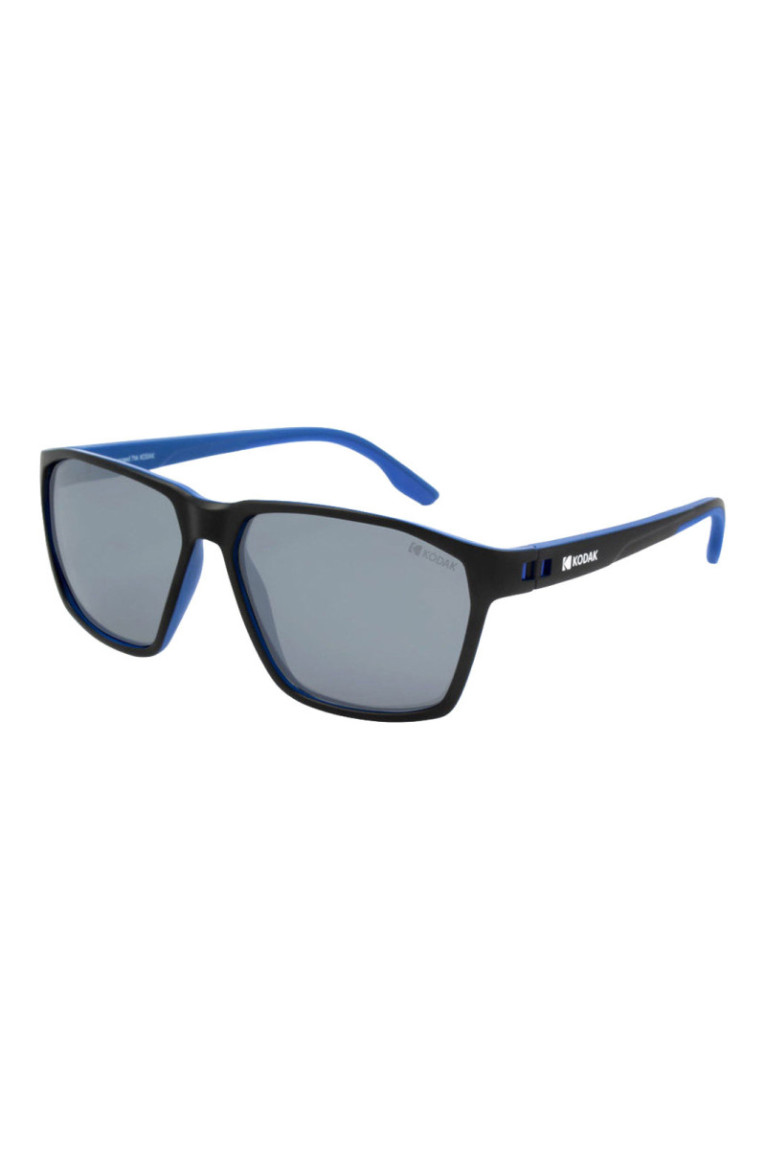Lunettes de soleil carrées Homme Gris bleu