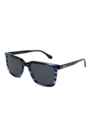 Lunettes de soleil carrées Homme Bleu-noir