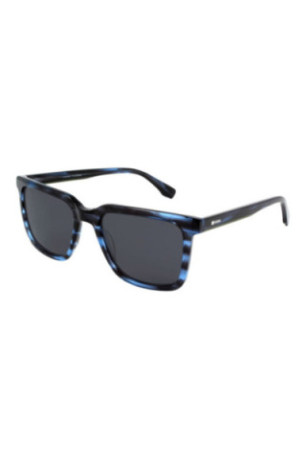 Lunettes de soleil carrées Homme Bleu-noir