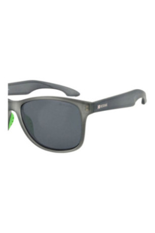 Lunettes de soleil sport Homme Gris foncé cristal 55 mm