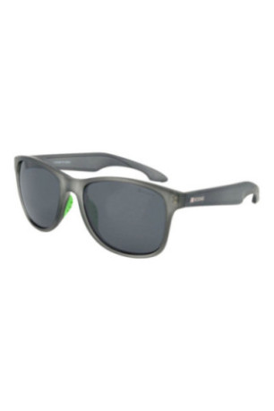 Lunettes de soleil sport Homme Gris foncé cristal 55 mm