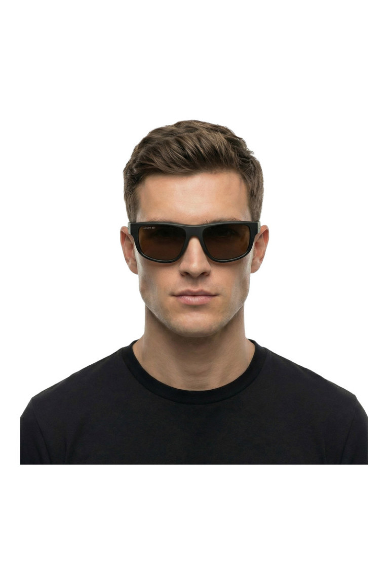 Lunette de soleil Homme Vert kaki 55 mm