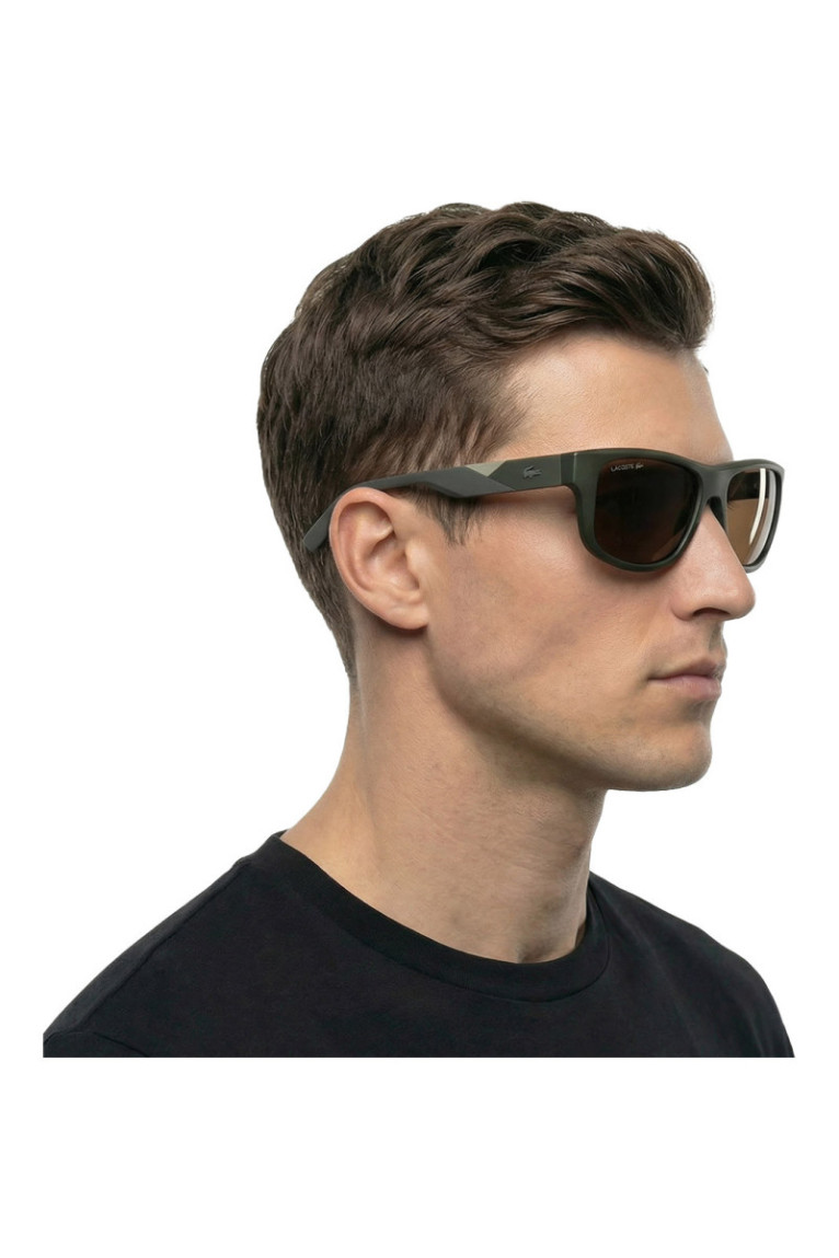Lunette de soleil Homme Vert kaki 55 mm