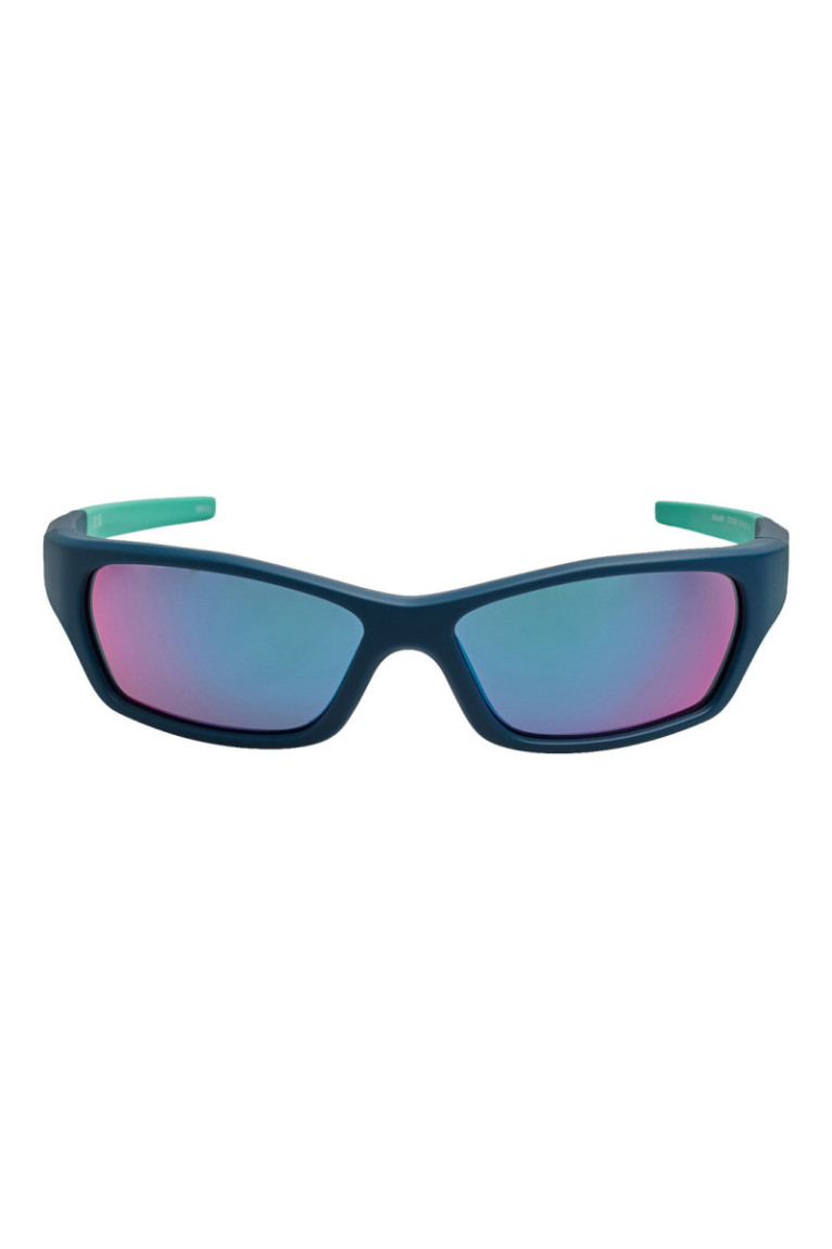 Lunettes de soleil de sport enfant Jolt M Bleu mat