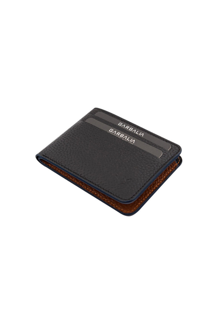 Portefeuille pour homme - Noir et beige