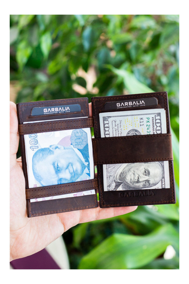 Porte-cartes - Brun