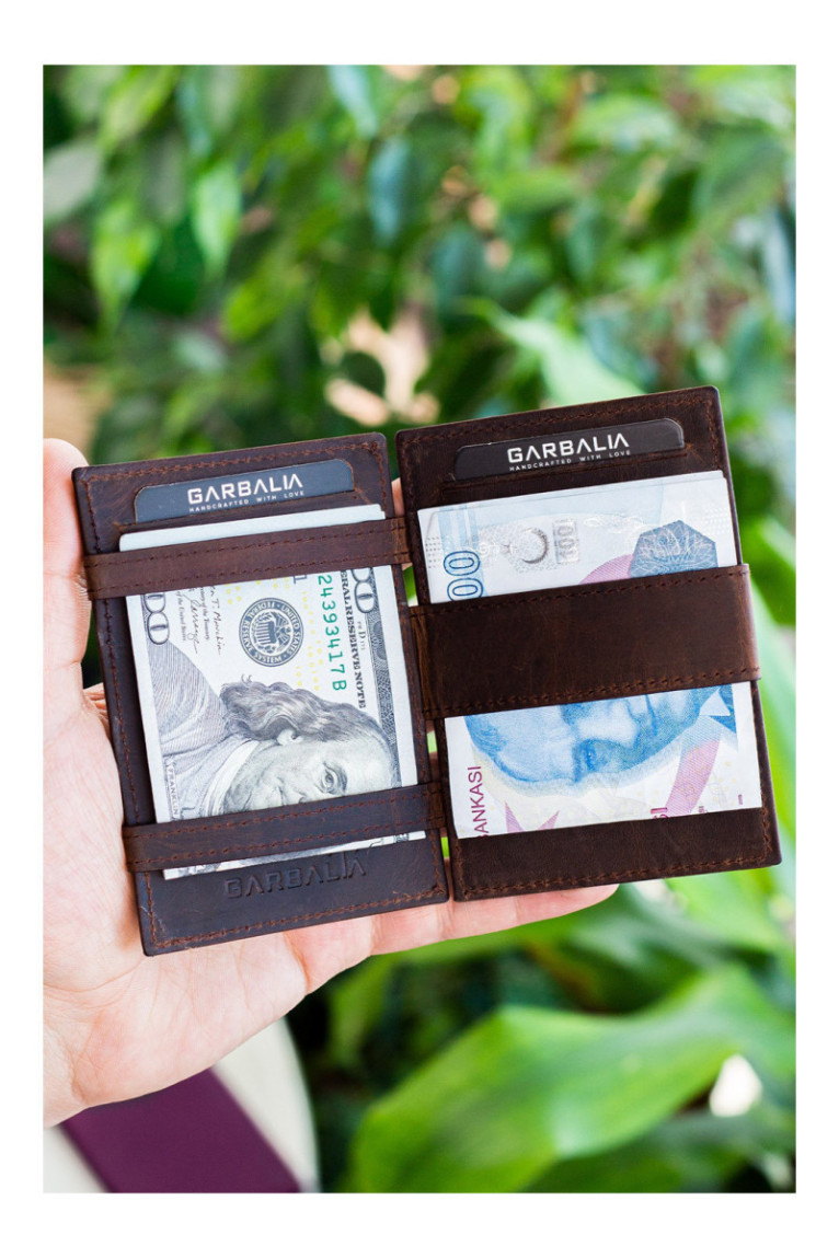 Porte-cartes - Brun