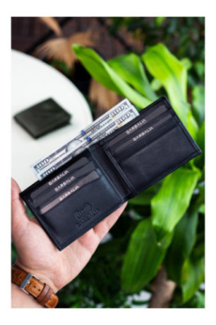 Portefeuille pour homme - Noir