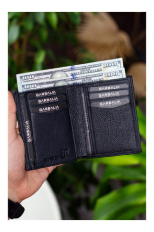 Portefeuille pour homme - Noir