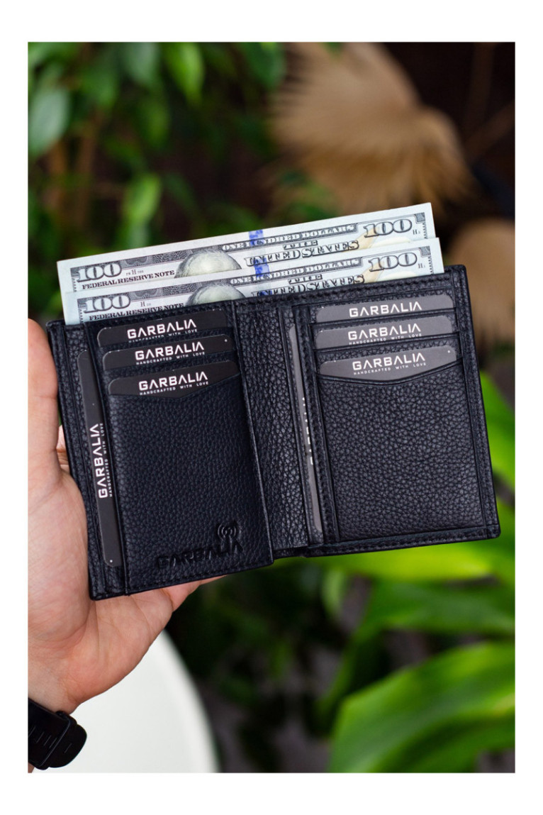 Portefeuille pour homme - Noir