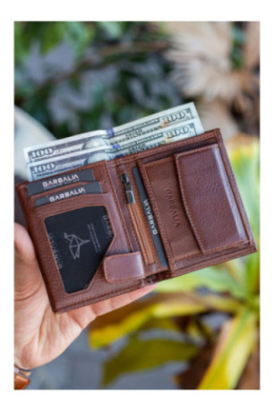 Portefeuille pour homme - Tanné