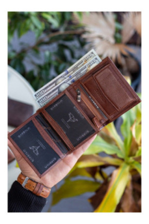 Portefeuille pour homme - Tanné