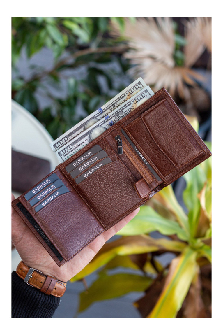 Portefeuille pour homme - Tanné