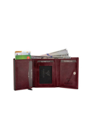 Portefeuille pour homme - Rouge bordeaux