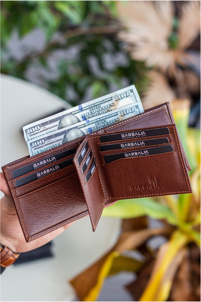 Portefeuille pour homme - Tanné