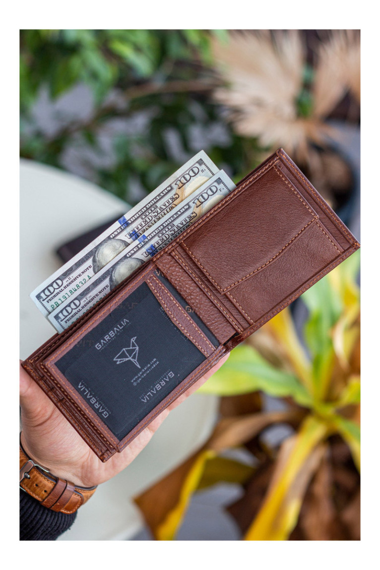 Portefeuille pour homme - Tanné