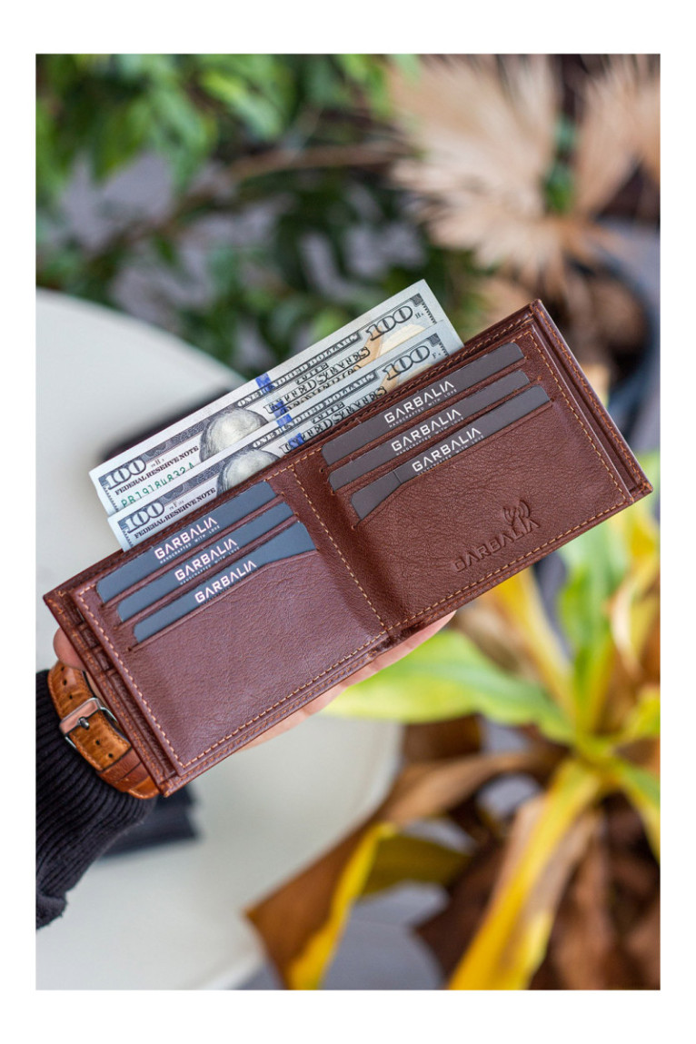 Portefeuille pour homme - Tanné