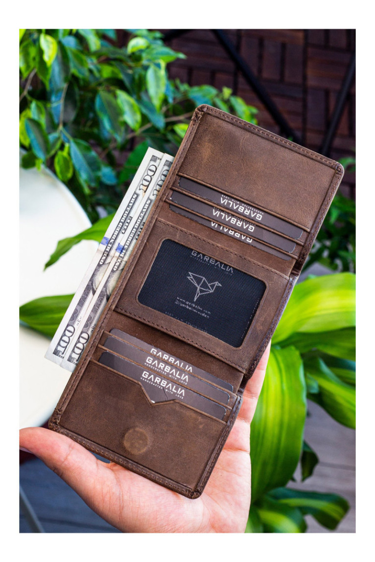 Portefeuille pour homme - Brun
