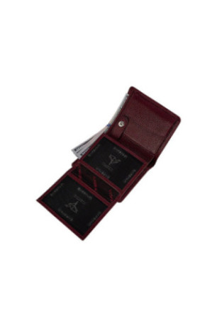 Portefeuille pour homme - Rouge bordeaux