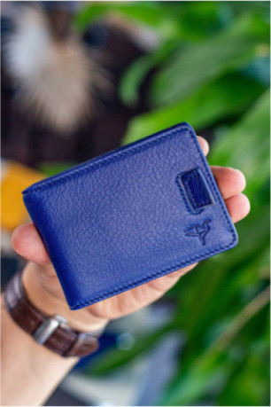 Portefeuille - Bleu marine