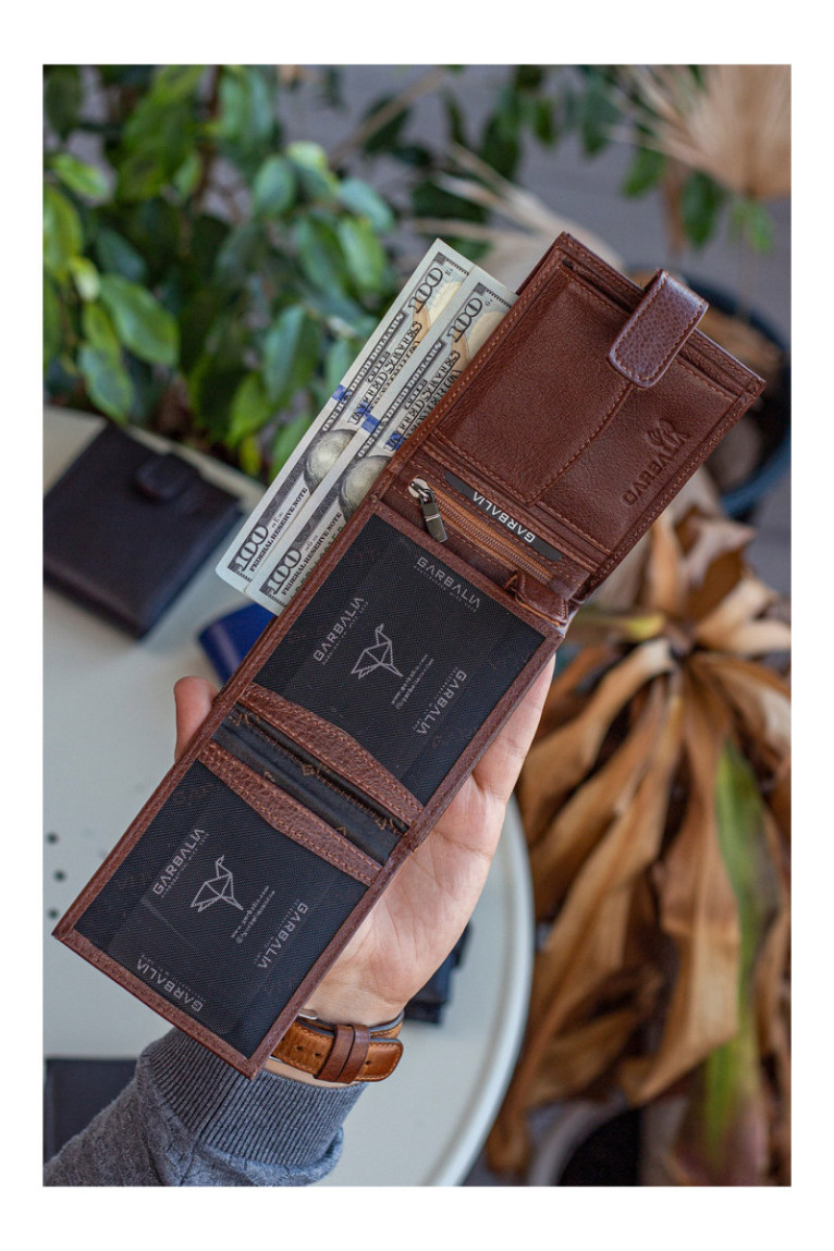Portefeuille pour homme - Tanné
