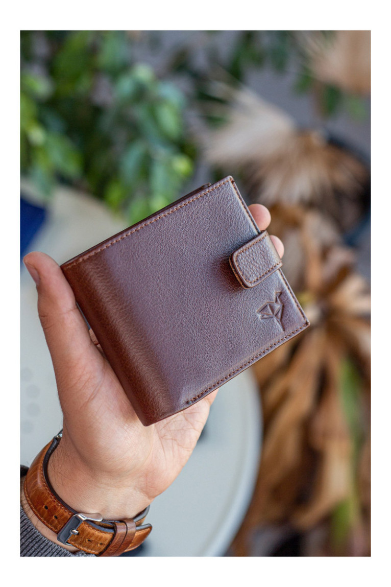 Portefeuille pour homme - Tanné