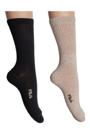 Lot de 2 paires de chaussettes - Black/beige