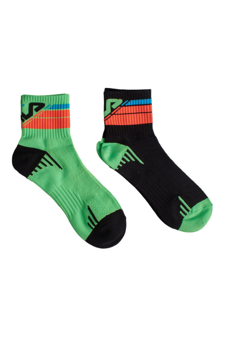 Lot de 2 paires de chaussettes - Green/black