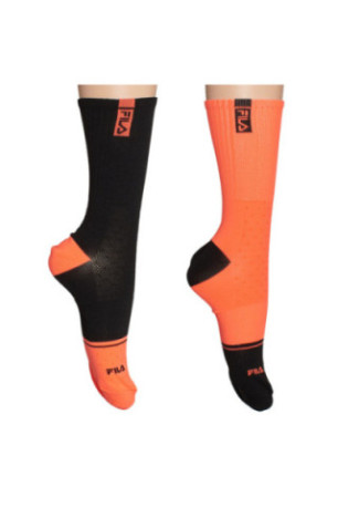 Lot de 2 paires de chaussettes - Black/orange