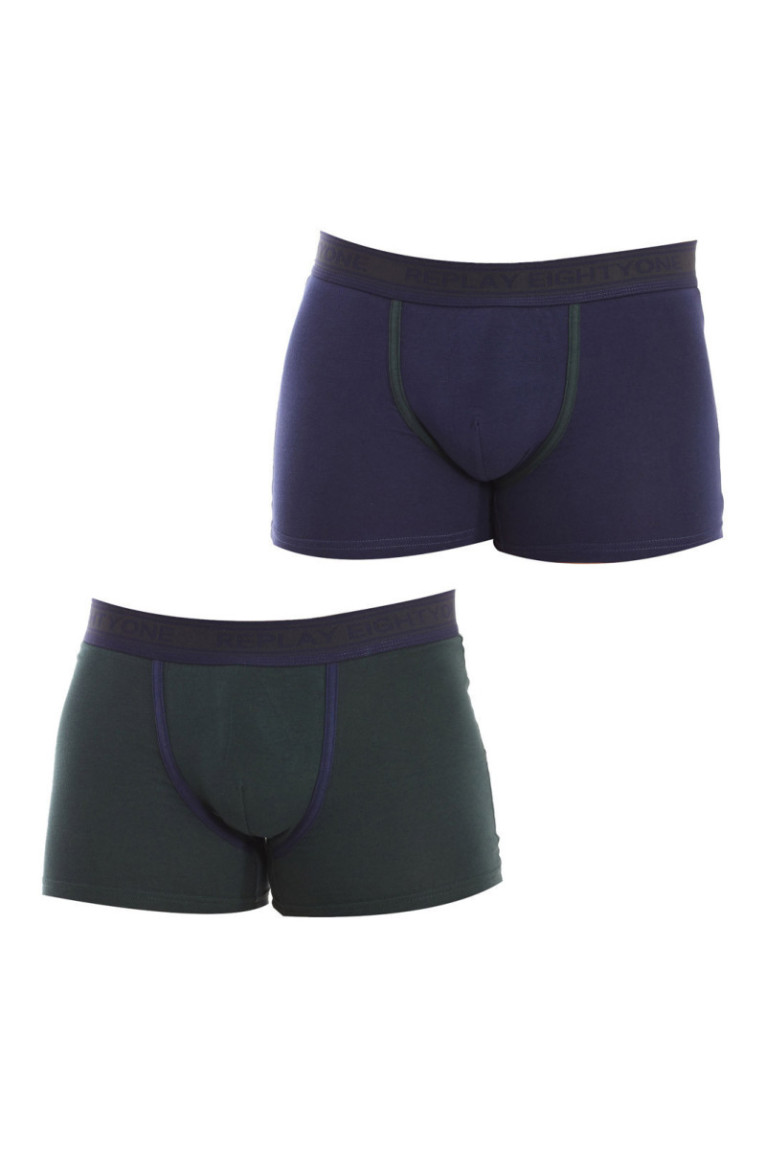 Lot de 2 Boxers - Navy-green