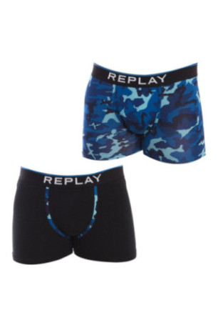 Lot de 2 Boxers - Black-blue