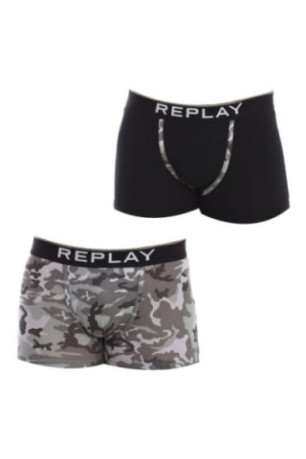 Lot de 2 Boxers - Black-light gray