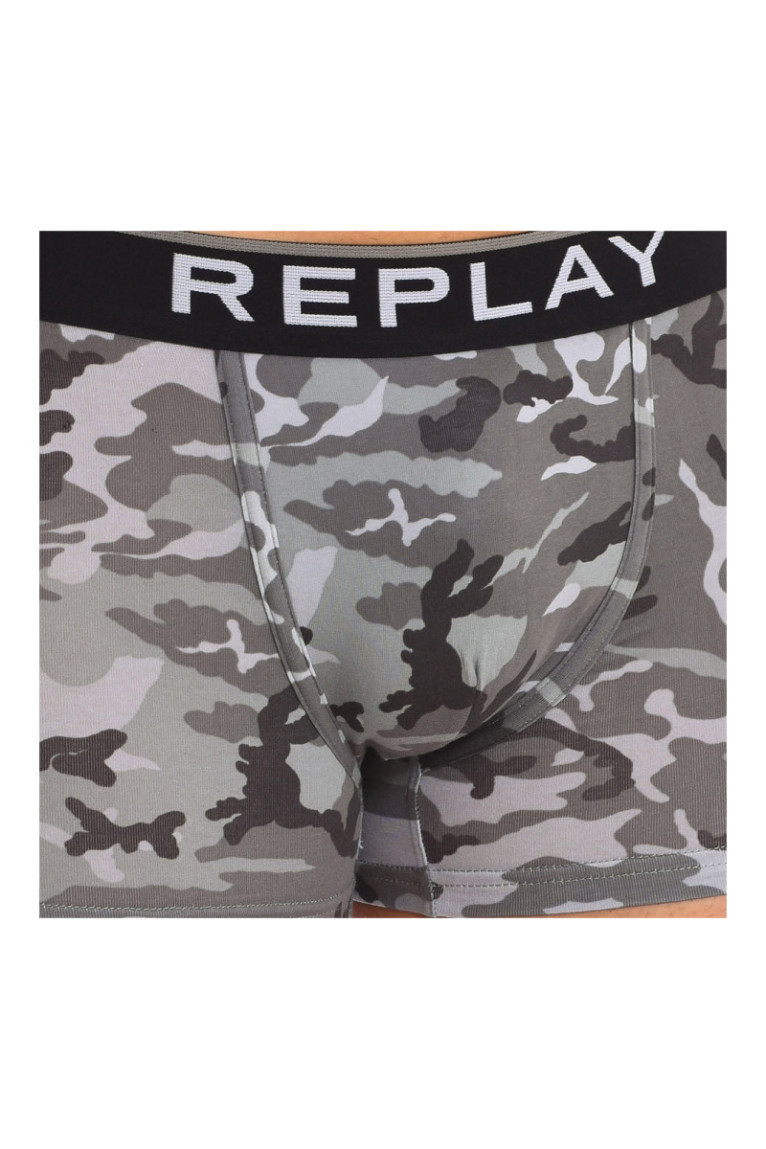 Lot de 2 Boxers - Black-light gray