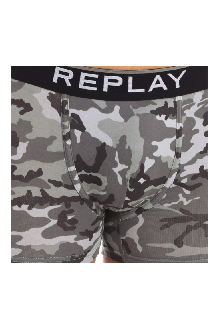 Lot de 2 Boxers - Black-light gray