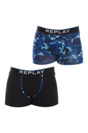 Lot de 2 Boxers - Black-blue