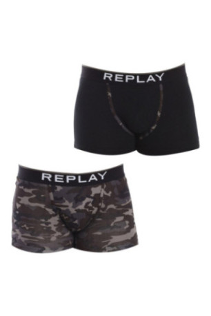 Lot de 2 Boxers - Black-dark gray