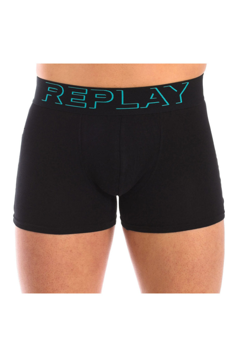 Lot de 2 Boxers - Turquoise-black